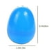 thumbnail image 2 of 50 huevos de Pascua de plástico, huevos de Pascua vacíos, envoltura de regalos, cáscaras de huevo, Color aleatorio, suzuka Hy, 2 of 5