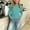 Green, variant on Eltusu Girls Tops, Solid Color Crew Neck Long Sleeve Basic Base Layer Shirts Yellow Size 8 T