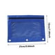 thumbnail image 3 of Estuche para lápices, bolsa para lápices, 2 piezas, carpeta de tela con ojales, B5, bolsa de almacenamiento para oficina, con tres agujeros y cremallera, estuche para lápices., 3 of 9