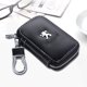 thumbnail image 4 of Negro Llave Del Coche Caso De Cuero De La PU Protector Bolsa Logotipo Cremallera Titular Para Honda BMW Audi Nissan Jaguar VW Mercedes-Benz Land Rover Ford Opel KIA, 4 of 4