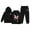 /c147Black595, variant on Child Boys Girls Hoodie Sweatshirts Long Sleeve Hooded Pullover And Sweatpants Tracksuit Graphic Print Two Piece Clothes Set Funny Party Top,Purple,2-3 Years