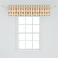 thumbnail image 2 of Ambesonne Kiss Window Valance, Colorful Girl Lips Pattern, 54" X 12", Multicolor, 2 of 3