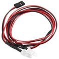 thumbnail image 4 of 5PCS 2LED 5mm Headlights RC Accessory LED Lights for 1/10 Model Drift Car Vehicle, Red, 4 of 5