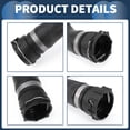 thumbnail image 5 of Unique Bargains Radiator Hose Heater Hose No.8R0121101C for Audi Q5 3.0L 2013-2017 Black Rubber 1 Pc Water Pipe On Water Pipe Good Sealing, 5 of 7