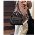 thumbnail image 2 of Nylon Crossbody Bag for Women Lightweight Large Capacity Shoulder Handbag with Top Handle Anti-Theft Multi-Pocket Zipper Purse for Travel Daily Commute, 2 of 11