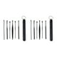 thumbnail image 1 of Jumpingount 6 pcs / set Earpick Herramienta de eliminación de cera de oído de acero inoxidable Portable Ear Pick Type2 NO2, 1 of 6