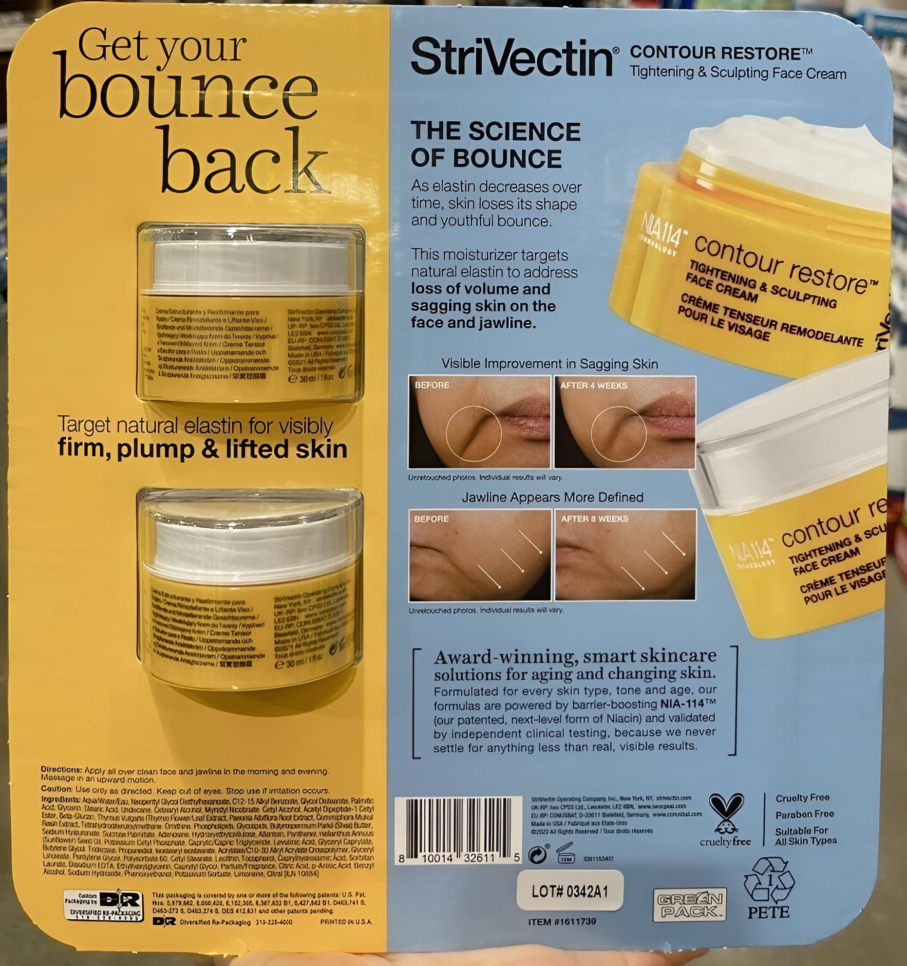 PriEclat Intense Moisturizing Firming Bouncing Cream E 27g