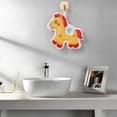 thumbnail image 1 of Horse Year Hand Towel Hangable Absorbent Bathroom Towel Super Absorbent Lint Free Colorfast Towel, Exquisite Stitching Hangable Design Multi Use Towel for Bathroom Kitchen Travel Car Office Daily Use, 1 of 5