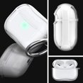 thumbnail image 2 of AmPm Ultra Hybrid Designed for Apple Airpods Pro Case (2019) - Crystal Clear, 2 of 7