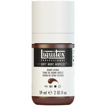Liquitex Professional Soft Body Acrylic Color, 2 oz., Burnt Sienna