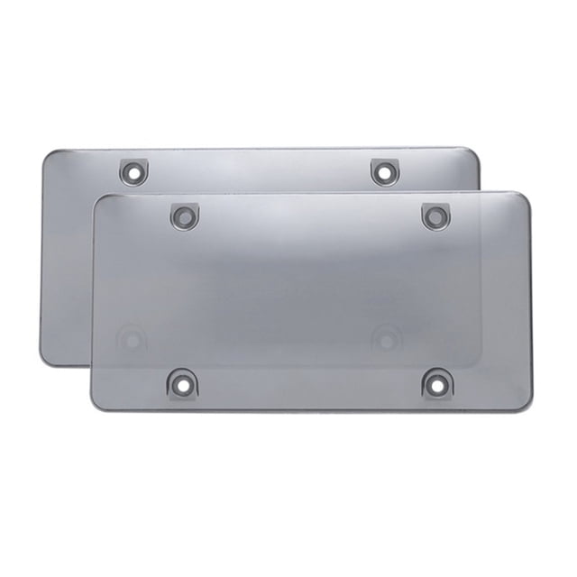 Riwesomey Cubierta Universal para marco de matrícula de coche, soporte de plástico para matrícula, escudo protector, accesorio automotriz Vehículos, repuestos y accesorios Mis No.01