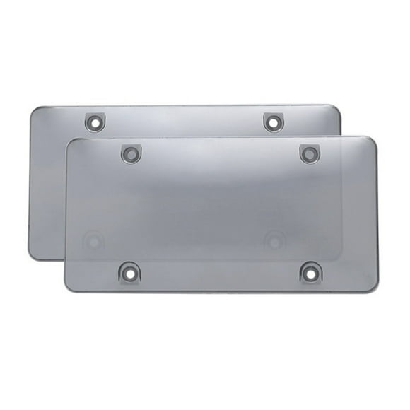 Riwesomey Cubierta Universal para marco de matrícula de coche, soporte de plástico para matrícula, escudo protector, accesorio automotriz Vehículos, repuestos y accesorios Mis No.01