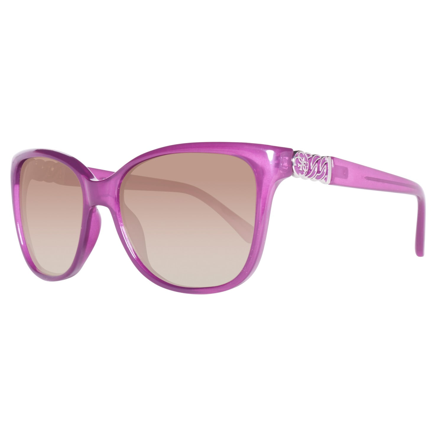 GUESS SUNGLASSES POLARIZED FASHION SUN GLASSES GUESS PURPLE WOMAN