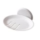 thumbnail image 2 of Soporte de jabón con drenaje | Bandeja jabonera portátil autodrenante para baño, cocina, ducha | Caja de almacenamiento en seco antideslizante, fácil de limpiar | Plástico | Blanco o Negro | Paquete, 2 of 6