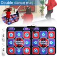 thumbnail image 4 of Double Dance Mat for Kids and Adults, Double User Wired Dance Mat, Game Non Slip with 2 Remote Controller for PC, 4 of 5