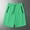 Mint Green, variant on Abomasnow Mens Big & Tall Shorts Casual Waffle Elastic Waist Drawstring Shorts Lightweight Quick Dry Knee Length Shorts with Zip Pockets S-5XL
