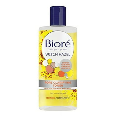 BiorÃ© Witch Hazel Pore Clarifying Toner, with 2% Salicylic Acid for Acne Clearing and Balanced Skin Purification, 8 Ounce (HSA/FSA Approved)