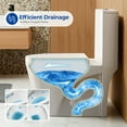 thumbnail image 5 of BCANHOME Modern One-Piece Toilet, Soft Closing Seat/Lid,Elongated Toilet Bidet Seat,0.87/1.45 GPF Powerful Dual-flush Siphon Jet, Comfort Height, Standard Modern Toilet for Bathroom, 12" Rough-In, 5 of 20