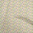 thumbnail image 1 of oneOone Silk Tabby Yellow Fabric Leaves Sewing Craft Projects Fabric Prints By Yard 42 Inch Wide, 1 of 4