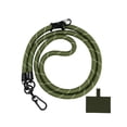 thumbnail image 4 of Phone Tether Phone Lanyard Holder Strap Durable Multipurpose Phone Accessories Universal Anti Lost Protector for ID Card Smartphones Green White, 4 of 8
