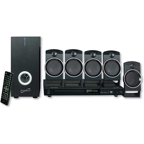 Supersonic SC37HT 5.1 Channel DVD Home Theater System (OPEN - Walmart.com