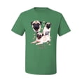 thumbnail image 2 of If It's Not a Pug It's Just a Dog Gift | Mens Dog Lover Graphic T-Shirt, Kelly, Large, 2 of 3
