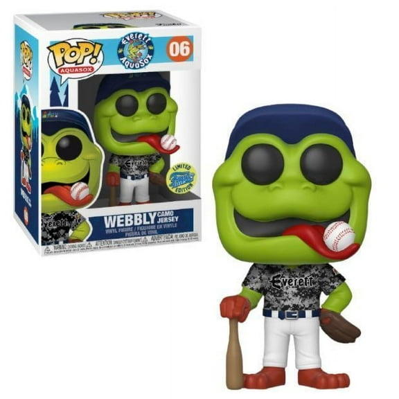 Funko POP! Aquasox Webbly Camo Jersey #06 LE 200 Exclusive