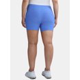 thumbnail image 3 of Athletic Works Women's and Women's Plus ButterCore Tipped Bike Shorts, Sizes XS-4X, 3 of 5