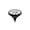 01_Black, variant on 4 Pcs Solar Flower Lights 4 Pack Outdoor Decorative Garden Lights Waterproof Pathway Stake Lights for Yard Patio, Style A, by IHXORA