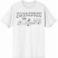 thumbnail image 3 of Formula One Grand Champion F1 Car Adult White Crew Neck Short Sleeve Tee-Medium, 3 of 4