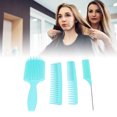 thumbnail image 4 of Juego De Peine Para Peinar, Peine Ergonómico Para El Cabello, Mango Esmerilado Profesional Para La Vida Diaria Para El Salón Del Hogar Para Peluquero OTVIAP caja verde embalado, 4 of 8