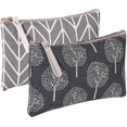 thumbnail image 1 of Bolsa de cosméticos KAIYANG de lona de 2 piezas multifuncional, 1 of 5