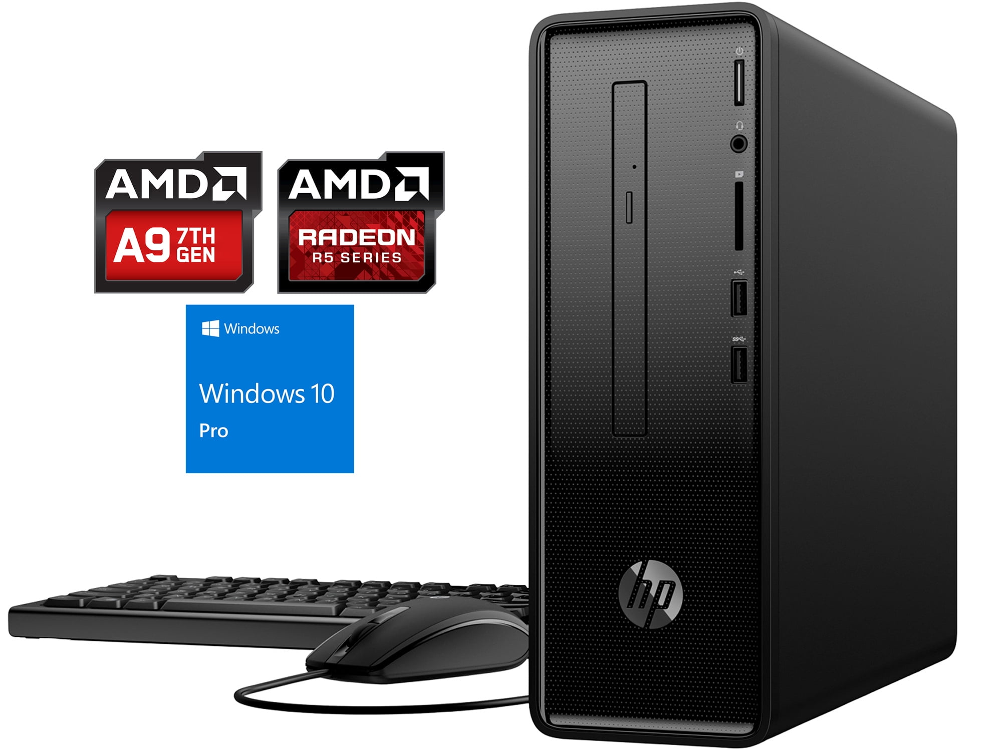 HP Slimline 290 Small Form Desktop , AMD DualCore A99425 Upto 3.7GHz