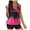 Hot Pink, variant on BOBOGOJP Summer Blouson Tankini Swimsuits for Women 2026 Tummy Control Two Piece Bathing Suits with Sporty Pockets Swim Shorts White for Size M