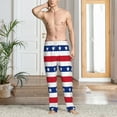 thumbnail image 2 of Hirioo American Patriotic Stars And Stripes for Women's PJ Pajama Pants Sleep Pants Women's Home Trousers with Pockets,S-3XL-XX-Large, 2 of 6