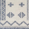 thumbnail image 3 of Surya Tuareg 110x144" Modern Polypropylene Rug in Blue and White Finish, 3 of 3