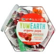 thumbnail image 1 of YumEarth Caramelos Orgánicos, Paletas Orgánicas, Contenedor Personal Surtido, 26 Unidades, 1 of 5