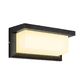 thumbnail image 1 of Lámpara Led De Pared Exterior Moderna Para Jardín Con Luz negro, 1 of 5