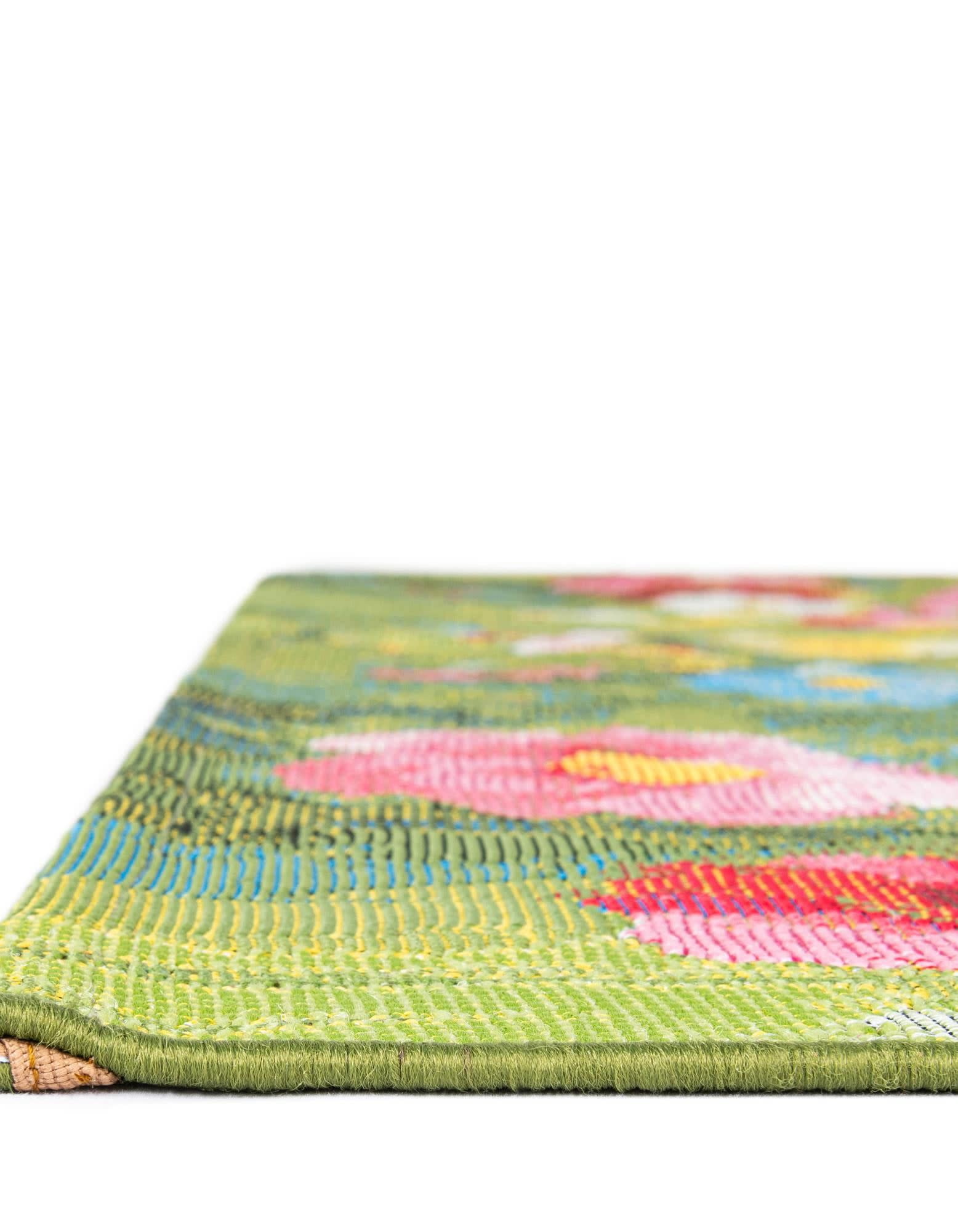 Unique Loom Outdoor Botanical Collection Area Rug - Verdant (8' x 10' Rectangle Multi/Green)