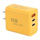 thumbnail image 5 of 65W USB C Bloque De Cargador De Pared Gan 3 Puerto Pd Adaptador De Cargador Rápido Para Con 35W 25W 5W Salida, 5 of 7