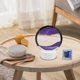 thumbnail image 1 of Teissuly Clearance Three-dimensional Sand Painting Table Lamp, Moving Hourglass Decorative Ambient Lamp, Living Room Bedroom Quicksand Table Lamp (15ml)(Purple, ) Teissuly WER2023081500536, 1 of 9