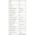 thumbnail image 3 of AmGood 30" Long x 30" Deep Commercial Work Table with Backsplash and Sidesplashes | Stainless Steel Prep Table for Kitchen, Restaurant, Garage, Laundry | NSF, 3 of 5