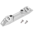 thumbnail image 2 of 1/10 Aluminum Rear Bumper, RC Rear Bumper 1/10 Easy Installation Practical Efficient Anodized with U Hook for 1/10 RC Car Silver, 2 of 8