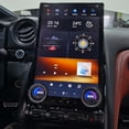 thumbnail image 3 of SNATEEN 14.4 inch Carplay Screen/Radio/Multimedia Player for Nissan GTR 2007-2023 models Universal Car Navigation/GPS Upgrade HeadUnit Android 1080P Touch Screen Replace System, 3 of 13
