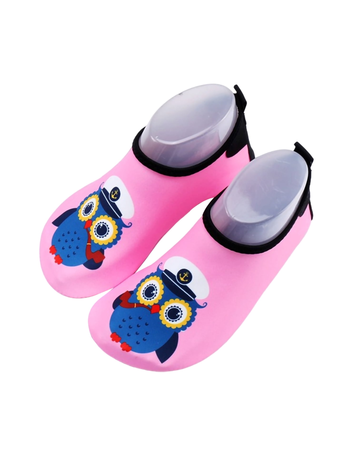 Children Baby Cute Shark Water Shoes Non-Slip Quick Dry Swimming Barefoot Beach Aqua Pool Socks for Kids Girls Boys Toddlers 