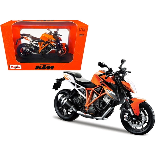 KTM 1290 Super Duke R naranja 1/12 modelo de motocicleta fundida a presión por Maisto Maisto 13065-32710
