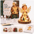 Resin Christmas Angel Night Light DIY Kit, Complete All-in-One Craft ...