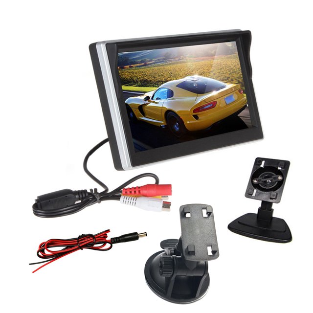 Soporte de cámara de respaldo TFT-LCD de 5 '' Cámara a bordo / DVD
