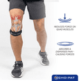 thumbnail image 2 of Cho-Pat Patella Knee Strap, Fully Adjustable Support for Runner’s Knee and Knee Pain, OSFM, 2 of 6