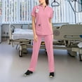 thumbnail image 3 of UTOURS Scrub Set Soft Top and Joggers Pant for Pet Groomer Beauty Salon SPA Cosmetology, 3 of 7